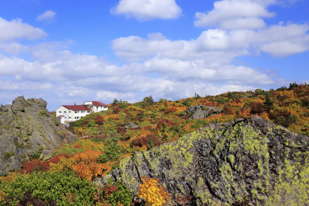 栗駒山荘周辺の紅葉