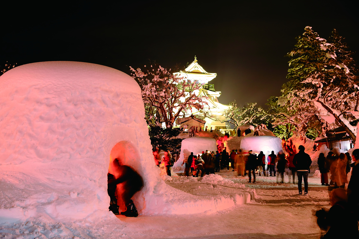 秋田県 横手雪まつり