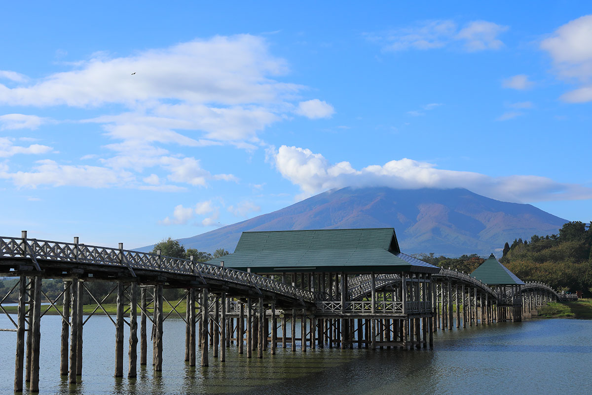 青森県北津軽郡 鶴の舞橋